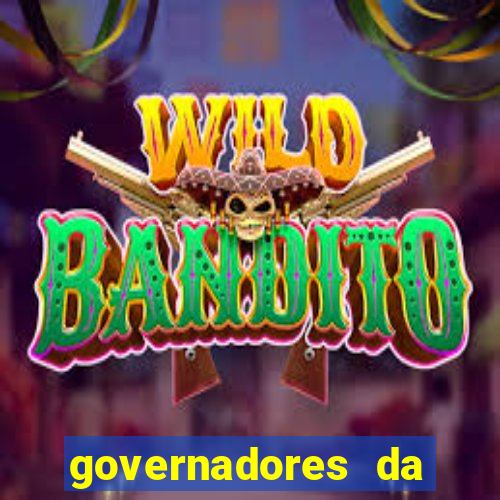 governadores da bahia por ano